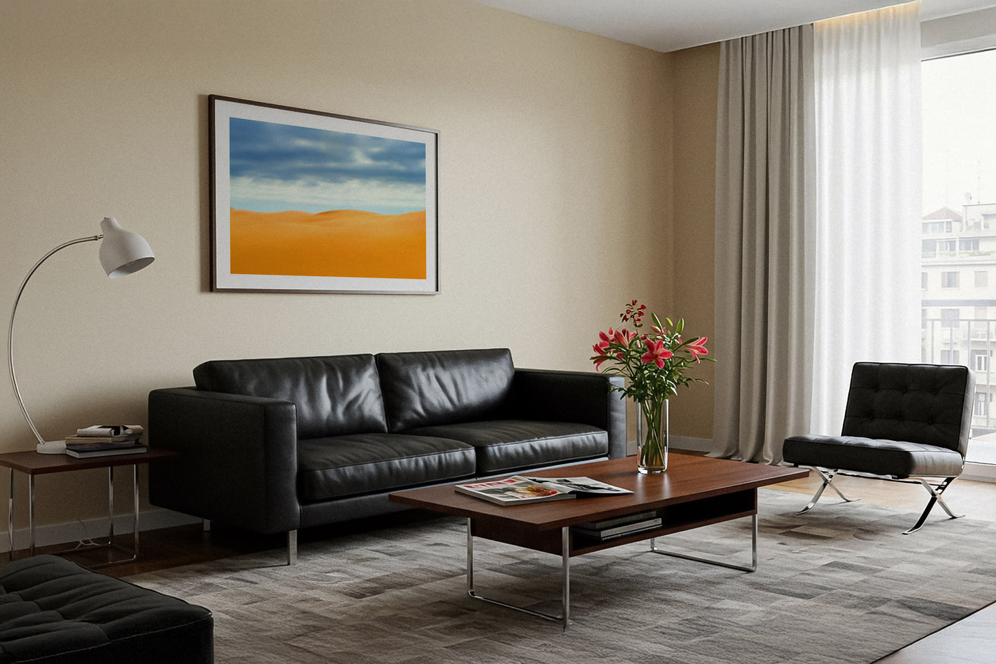 Fine Art Print by Lucas Castro Pardo hanging on a wall