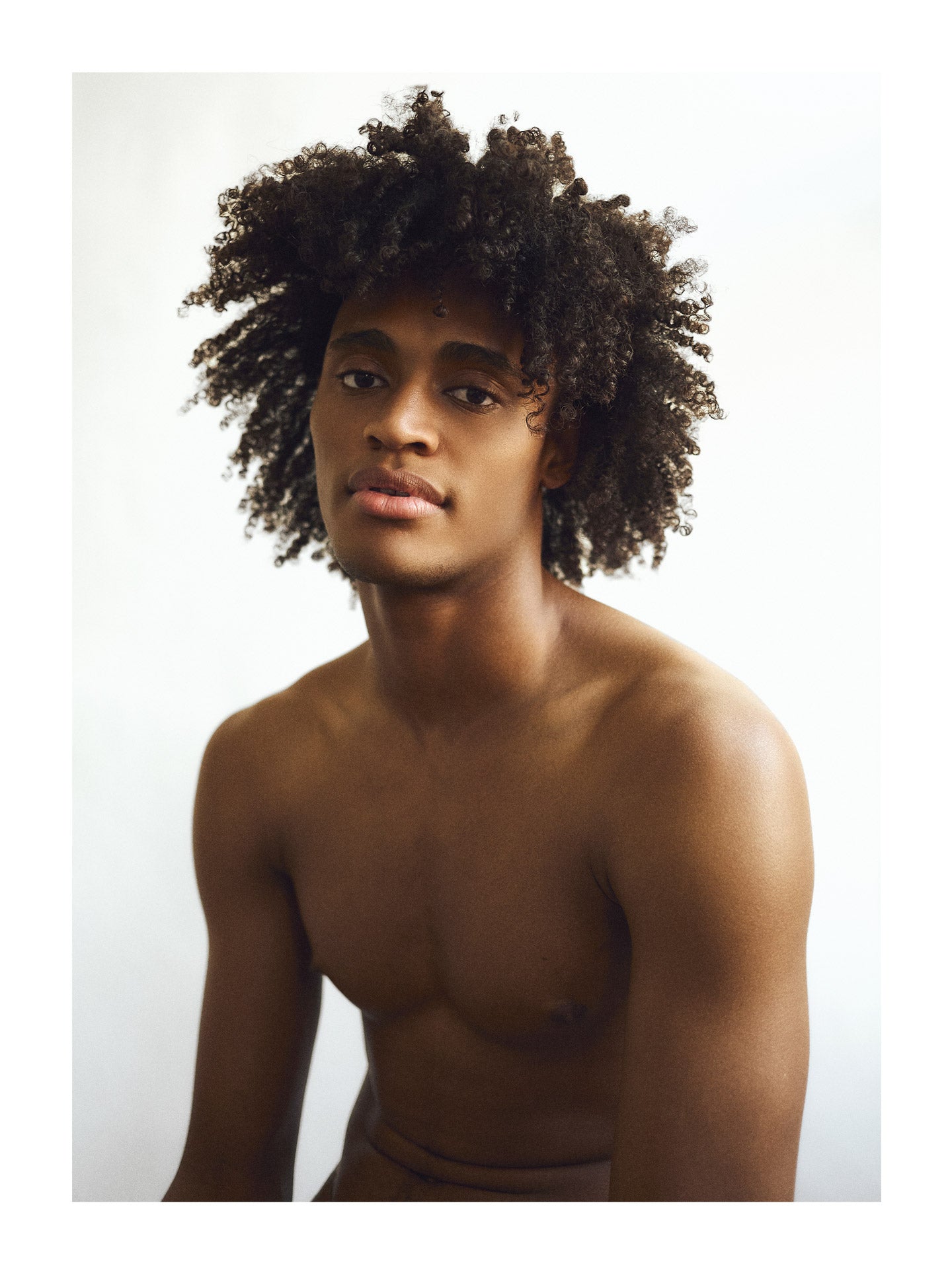 Organic Portrait of a male, Fine Art Photography by Lucas Castro Pardo