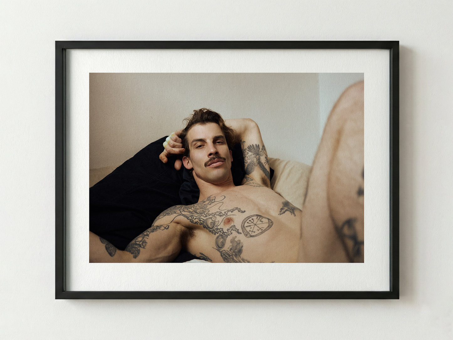 untitled (K in bed, Brooklyn, 2017)