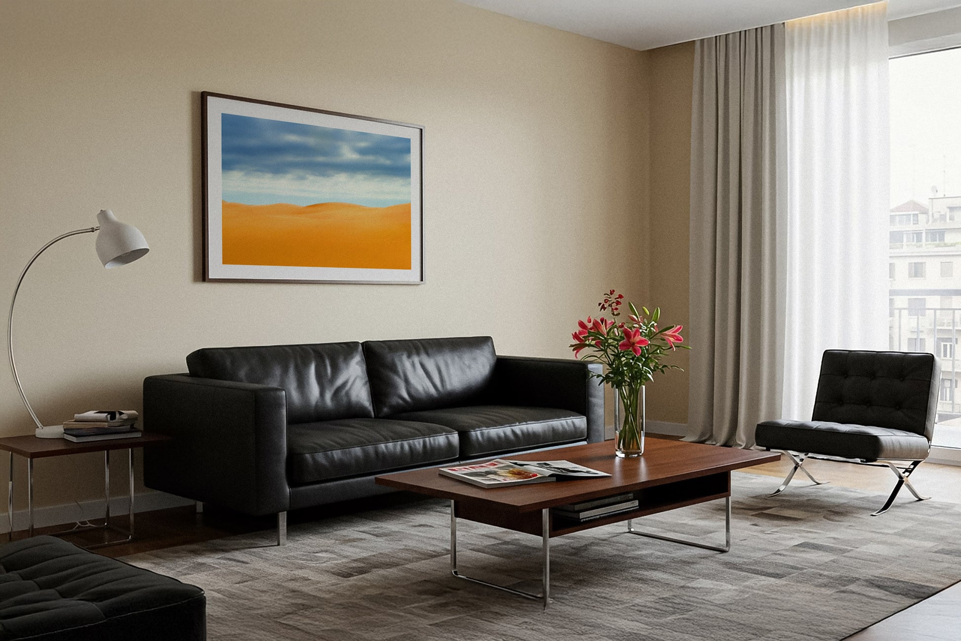 Fine Art Print by Lucas Castro Pardo hanging on a wall